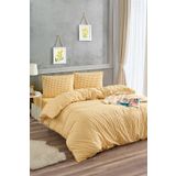 Tabu Home Ranforce Sarı Çift Kişilik Nevresim Takımı