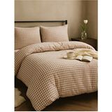 Tabu Home Ranforce Vizon Çift Kişilik Nevresim Takımı - Bej - 200 x 220 cm
