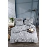 Tabu Home Ranforce Zen Huzuru Gri Tek Kişilik Nevresim Takımı