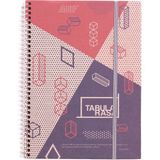 Tabula Rasa Spiralli Defter / Red 15,5*21 50 Sayfa Sert Kapak Spiralli 90 Gr. Dönüşümlü Çizgisiz