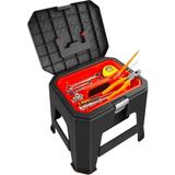 Tabure 300 Kg'a Kadar Dayanıklı Beyaz 38 x 38 x 38 cm LSF103
