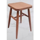 Tabure 90379 Model Kayin Ayak Guclendirilmis Baglanti Papel Oturum Ceviz El Yapim