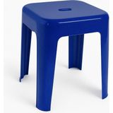 Tabure Sağlam Plastik Kırılmaya Dayanıklı Bahçe, Balkon,banyo Mavi - Ahşap - Option-1
