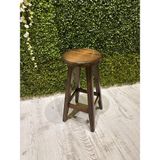 Taburecity Siyah Renk Ahşap Tabure -Bar Taburesi(70 cm ) 1 Adet