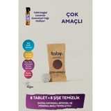 Taby Doğal Kaynaklı Bitkisel ve Mineral Bazlı Çok Amaçlı Temizleyici Tablet - 8 Tablet - Tüm Yüzeyler