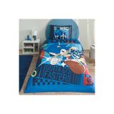 Taç 000000001000049039 Lisanslı Sonic Classic Pamuk Tek Kişilik Nevresim Takımı,160 x 220 Çok Renkli