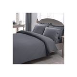 Taç 000001000043558002 Stripe Premium Basic King Size Nevresim Takımı Antrasit,220 x 240 Antrasit