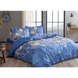 Taç 3254 Sc Roanne Mavi Çift Kişilik Nevresim Takımı 60264149 - 200 x 220 cm - Koyu Mavi