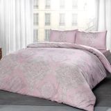 Taç 3465 Ranforce Mirabel Tek Kişilik Pembe Nevresim Takımı