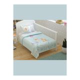 Taç 3576-57 Lisanslı Bebek Pike Takımı Winnie The Pooh Sentimental Baby,100 x 150 Mint
