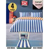 TAÇ.(60311562)-RNF Cıft Kslk Nevresım Takımı Neva Turuncu - 200 x 220 cm