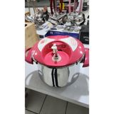 TAÇ AKSU MARKA Pro Perfect Düdüklü Tencere 7lt - Pembe - 7 L