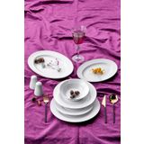 ​​​​​​​Taç Alyona 53 Parça 12 Kişilik Platin Yemek Takımı
