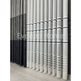 Taç Aplik Tül Perde, 1/2 Seyrek Pile Ekru 270 x 260 cm