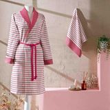 TAÇ Bambu Bamboo Dreams Bornoz Seti Fuşya S/M