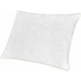 Taç Bambu Cotton Yastık Yeşil Saten Biyeli Taç Bambu Yastık 50X70 cm - 50 x 70 cm - Krem Rengi