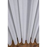 Taç Bambu Şantuklu Ütü Istemez Kırışmaz Tül Perde 1e 2kat Pileli Tül - 180 x 220 cm - Ekru