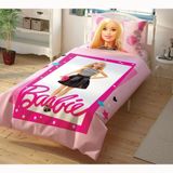 Taç Barbie Çek Canlandır Tek Kişilik Nevresim Takımı