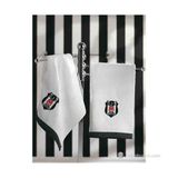 Taç Beşiktaş 50X100 Yüz Havlusu - 50 x 100 cm - Siyah