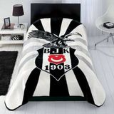 Taç Beşiktaş Kartal Lisanslı Tek Kişilik Battaniye