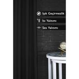 Taç Blackout Siyah Güneşlik
