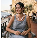 Taç Bluetooth Kulaklık Yüksek ŞarjI ile 150 Saat Bekleme Süresi 10 Metre Çekiş Menzilİ Dışarıdan Gelen Sesleri Filtreleyen Kulak İçi Tasarım aktif ENC görüşme memnuniyet garantili 097 (BEYAZ)