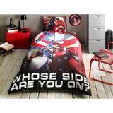 Taç Captain America Movie Tek Kişilik Lisanslı Nevresim Takımı
