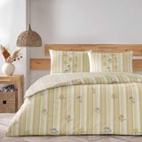 Taç Carlise Ranforce Tek Kişilik Turuncu 160 x 220 cm Nevresim Takımı