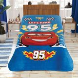 Taç Cars Race Tek Kişilik Lisanslı Battaniye