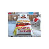 Taç Disney Cars Kachow Pamuk Lisanslı Çarşaflı 100x200 cm Tek Kişilik Pike Takımı