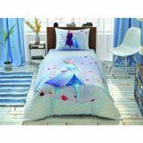 Taç Disney Frozen 2 Breeze Lisanslı Karakter Baskılı Dış Kumaş:%100 Pamuk, İç Dolgu: Elyaf Complete Set, Çok Renkli, Tek Kişilik