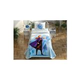 Taç Disney Frozen 2 Sisters Queen Lisanslı 120x200 cm Tek Kişilik Pike Takımı