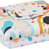 Taç Disney Minnie & Mickey Bubble Lisanslı Karakter Baskılı%100 Pamuk Uyku Seti, Çok Renkli, Bebek