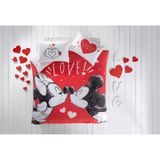 Taç Disney Minnie Mickey Lovely Pamuk Lisanslı Nevresim Takımı Çok Renkli (538396654) Renkli