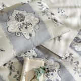 Taç Edwina DESENLI%100 Pamuk Nevresim Takımı, Gri, Çift Kişilik (Nevresim: 200X220 Cm/çarşaf: 240X260 cm / 2 Adet Yastık Kılıfı: 50X70 Cm) - 001-Renkli - 100 x 100 cm
