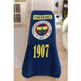 Taç Fb Fenerbahçe Klasik Logo Tek Kişilik Lisanslı Battaniye