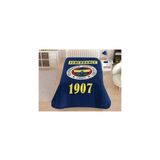 Taç Fenerbahçe Cross Logo Polyester Tek Kişilik Battaniye 160 x 220 cm Desenli Renkli