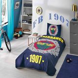 Taç Fenerbahçe Marşı Logolu Yatak Örtüsü