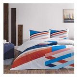 Taç Flanel Freya Çift Kişilik Pazen Nevresim Takımı-Heybehome - 200 x 220 cm - Mavi
