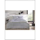 Taç Flanel Nevresim Takımı Sage Gri Çift Kişilik - 200 x 220 cm - Açık Gri