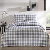Taç Flanel (Pazen) Pamuk Sage Gri Çift Kişilik Nevresim Takımı (Yeni Sezon) - Açık Gri - 200 x 220 cm
