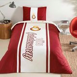TAÇ Galatasaray 1905 Glow Standart Pamuk Nevresim Takımı, Kırmızı, Tek Kişilik