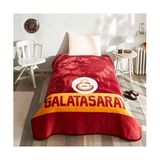 Taç Galatasaray Aslan Lisanslı Battaniye - 160 x 220 cm - Kırmızı