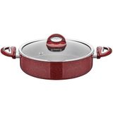 Taç Granit 24 cm Basık Tencere