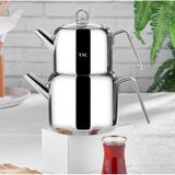 Taç Hera 2.45 lt Platin Maxi Çaydanlık Takımı