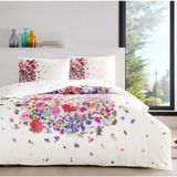 Taç Holmes Kırmızı 200 x 220 cm Ranforce Çift Kişilik Nevresim Takımı