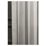 Taç İnce Çizgili, Ekstrafor Büzgü, Pilesiz Tül Perde, 1026EKSTRFR, 200 x 240