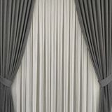 Taç Karartma Blackout Pilesiz Kum Beji 100x270 cm Fon Perde