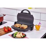 Taç Life Tost Makinesi Parlak Siyah