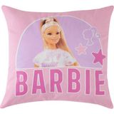 Taç Lisanslı Barbie Girl Power Pamuk 40X40 Kırlent